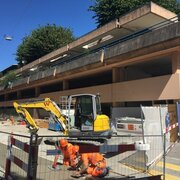 Le parking de la gare sera détruit.